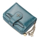 Women Wallets And Purses Pu Leather  Bag Female Short Hasp Purse Small Coin Card Holders Blue Red Clutch New Women Wallet