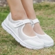 2021 Summer Women Casual Shoes Soft Portable Sneakers Walking Shoes Flat Soles For Women Breathable Slip On White Shoes
