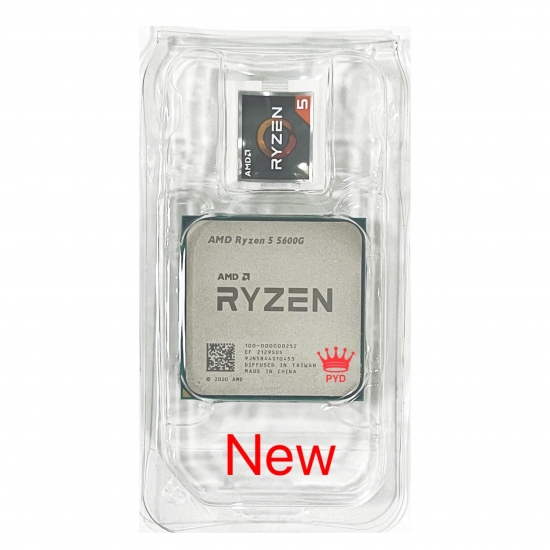 Amd Ryzen 5 5600G R5 5600G 3-9Ghz Six-core Twelve-thread 65W Cpu Processor L3=16M 100-000000252 Socket Am4 New No Cooler