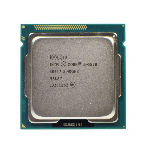 Used Intel I5 3570 Processor Quad Core 3-4Ghz L3=6M 77W Socket Lga 1155 Desktop Cpu