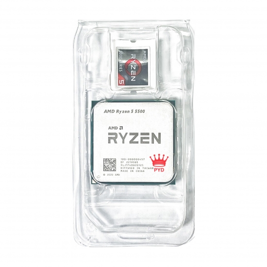 Amd Ryzen 5 5500 R5 5500 3-6 Ghz 6-core 12-thread Cpu Processor 7Nm L3=16M 100-000000457 Socket Am4 New But Without Cooler