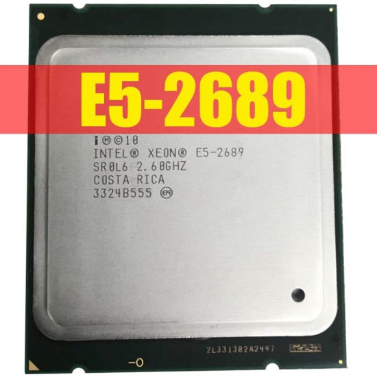 Intel Xeon E5 2689 Lga 2011 2-6Ghz 8 Core 16 Threads Cpu Processor E5-2689 Hay Vender