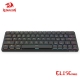Redragon Elise Pro K624P Rgb Super Slim Mechanical Gaming Keyboard Usb Support Bluetooth Wireless 2-4G 63 Keys For Compute Pc