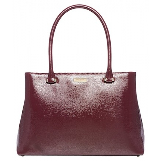 Kate Spade New York Bixby Place Elena Patent Saffiano Leather Satchel Women's Handbag