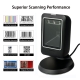 Barcode Scanner 2D All-round Desktop Automatic Sensing Data Matrix Reader Supermarket Usb Barcode Reader 1D 2D Qr Code