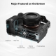 Smallrig Full Dslr Cage For Sony Alpha A7Iv A7 Iv - Alpha 7S Iii Advanced Cage Kit L-bracket Baseplate For Sony A7Iv A7M4 3669