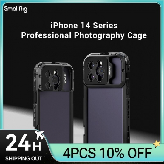 Smallrig Mobile Video Solutions For Iphone 14 Pro -14 Pro Max Smartphone Cage For Iphone 14 Pro -14 Pro Max For Videography