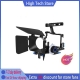 Andoer Video Camera Cage Camcorder Rig Kit Photographic Film Making System With 15Mm Rod Matte Box Follow Focus Handle Grip