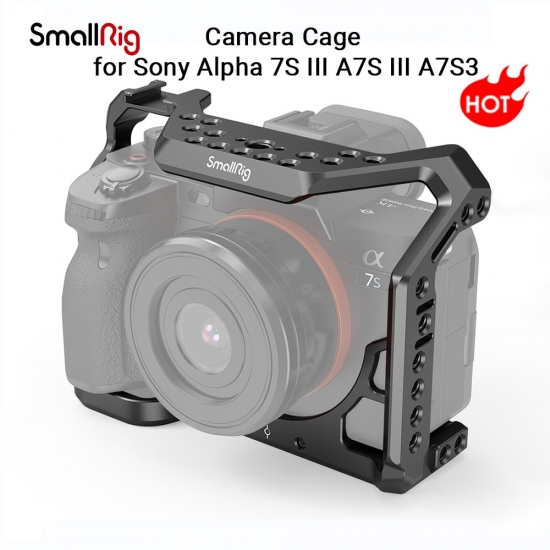 Smallrig A7S3 A7Siii Dslr Cage For Sony Alpha 7S Iii Camera Cage With Cold Shoe Mount And Nato Rail Video Diy Cage Rig 2999