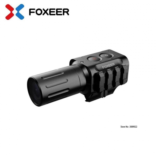 Foxeer Legend 4K 25Mm-35Mm-50Mm Airsoft Scope Fpv Action Mini Camera For Cnc Ambrella 1X-5X Digital Zoom W- Wifi App Part Accs