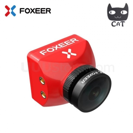 2022 Foxeer Micro-Mini Cat 3 1200Tvl Starlight Nigth Cam 4-3 16-9 Switchable 0-0001Lux Fpv Camera Low Latency Low Noise