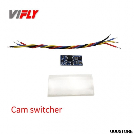 Vifly Cam Switcher Easily Switch Two Fpv Camera Support Sbus Ibus Pwm For Rc Fpv Racing Freestyle Airplane Drones Diy Parts