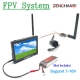 Fpv System Wide Voltage 5-8G 40Ch 600Mw Transmitter +Fpv Mini Camera And 5-8G 48Ch 7 Inch Tn Hd Fpv Monitor For Fpv Racing Drone