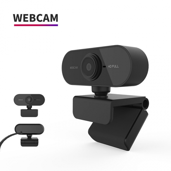 Webcam 1080P Full Hd Web Camera With Microphone Usb Plug Web Cam For Pc Computer Mac Laptop Desktop Youtube Skype Mini Camera