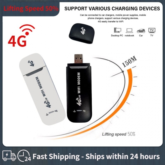 4G Lte Wireless Usb Dongle 150Mbps Modem Stick Sim Card Mobile Broadband Wireless Router Unlocked Wifi Wireless Network Adapter
