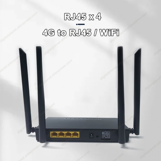 Lte Cpe 4G Router 300M Cat4 32 Wifi Users Rj45 Wan Lan Wireless Modem 4G Sim Card Wifi Router