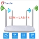 300Mbps 4G Wifi Router Cpe Unlock Modem 4G Wifi Sim Card Portable Gateway Fdd Tdd Lte Wcdma Global Network Hotspot Wan-Lan Port