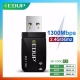 Edup 1300Mbps Mini Usb Wifi Adapter Dual Band Wifi Network Card  5G-2-4Ghz Wireless Ac Usb Adapter For Pc Desktop Laptop Win11