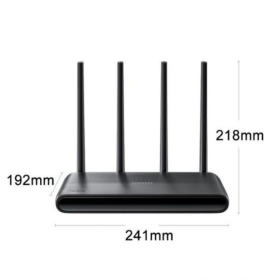 Xiaomi Redmi Ax6000 Wifi Router Mesh System Wifi 6 160Mhz Bandwidth 8 Channel Signal Amplifiers Work With Mijia App For Home