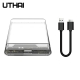 Uthai G06 Usb3-0-2-0 Hdd Enclosure 2-5Inch Serial Port Sata Ssd Hard Drive Case Support 6Tb Transparent Mobile External Hdd Case