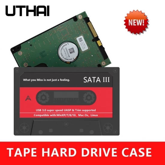 Uthai T46 New Hard Disk External Usb 3-0 Sata 5Gbps 2-5 Inch Hd Externo Hd Case For Pc-Notebook Tape Hard Drive Case