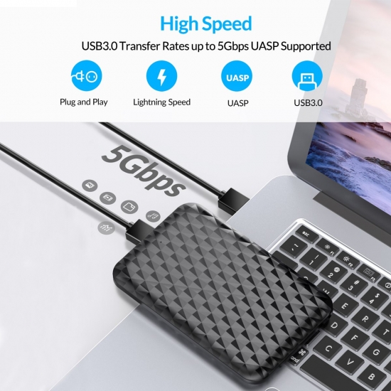 Orico External Hdd Case 2-5-amp;Quot; Hdd Case Usb 3-0 To Sata 5Gbps Hard Drive Case For 7-9-5Mm 2-5 Inch Sata Hd Externo For Pc