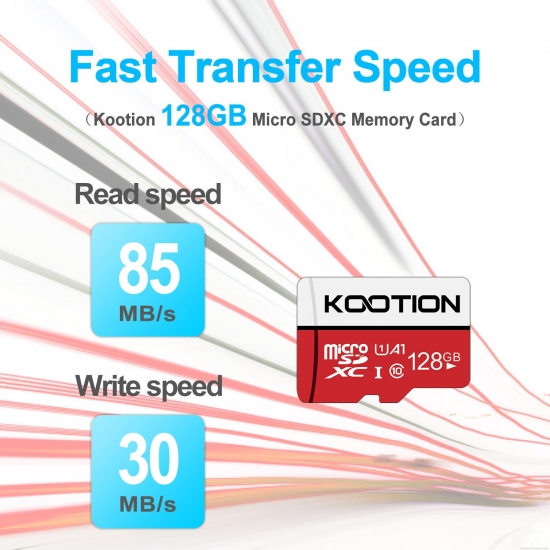 Kootion T1 Memory Card 128Gb 64Gb 32Gb 16Gb High Speed Micro Sd Cards Expanded Storage For Android Smartphones Tablet Switch