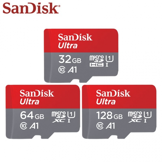 100% Original Sandisk Micro Sd Card Class 10 Tf Card 32Gb 64Gb 128Gb Up To 98Mb-S Memory Card For Phone Tablet Flash Card