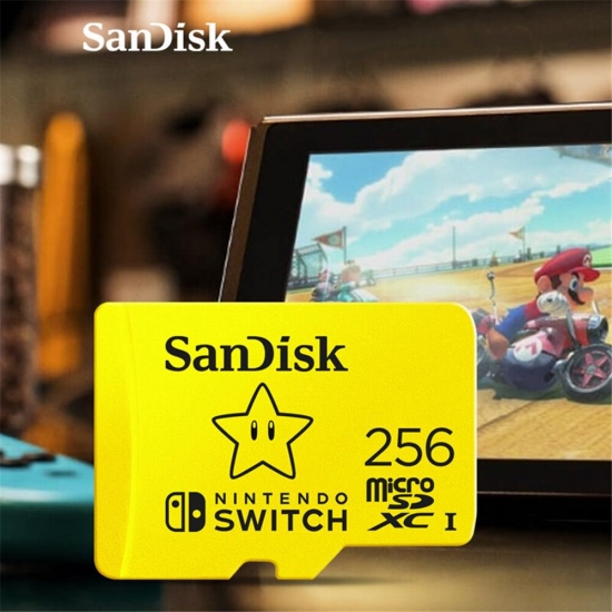 Original Newest Sandisk Micro Sd Memory Card C10 U1 U3 4K Hd Trans Flash Cards For Camera Gopro Dji Nintendo Switch Microsd Card