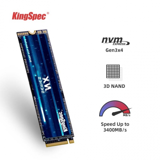 Kingspec Ssd M2 Nvme 512Gb 256Gb 1Tb Ssd M-2 2280 Pcie 3-0 Ssd Nmve M2 Hard Drive Disk Internal Solid State Drive For Laptop