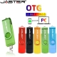 Jaster High Speed Usb Flash Drive Otg Pen Drive 64Gb 32Gb Usb Stick 16Gb Rotatable Pen Drive For Android Micro-Pc Business Gift