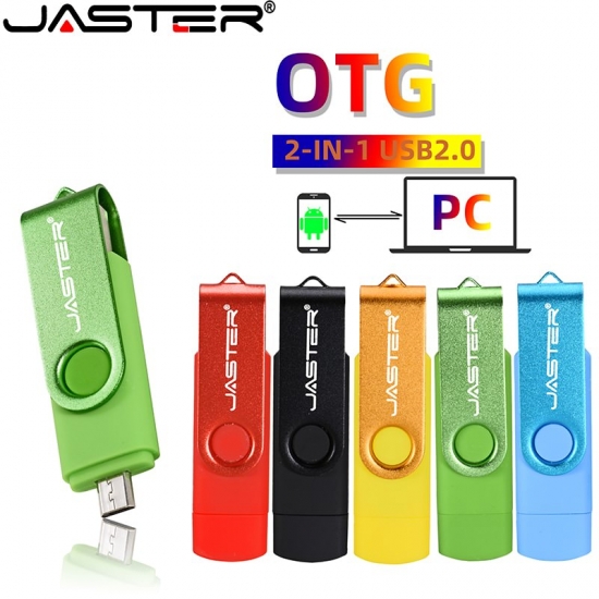 3 In 1 Metal Otg 64Gb Flash Drive Usb 2-0 32Gb Mini Pen Drives Red Custom Logo 16Gb Memory Stick Gifts Key Chain 8Gb U Disk 4Gb