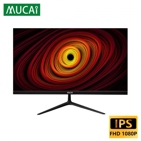 Mucai 22 Inch Monitor 75Hz Led Display Pc Ips Hd Office Desktop Computer Screen Flat Panel 22-amp;Quot; 1920*1080 Vga-Hdmi-compatible