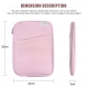 Tablet Sleeve Bag 9-11 Inch For Ipad Air Pro 11 2022 2021 2020 Mini For Xiaomi 5 For Samsung Huawei Lenovo Shockproof Pouch Bags