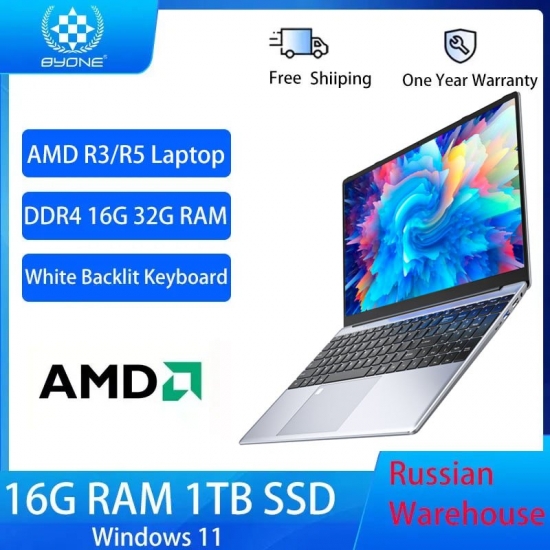 R5 Laptopddr4 16G Ram Amd Ryzen R5 5600U Laptop 512G 1T Ssd Windows11 Protable  Fingerprint Unlock Gaming Laptops
