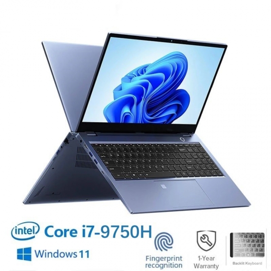 2023 Gaming Laptop Computer Office Business Notebooks Win11 15-6-amp;Quot; Intel Core I7-9750H Dual Ddr4 64Gb+2Tb Ssd Rj45 Type-c Camera