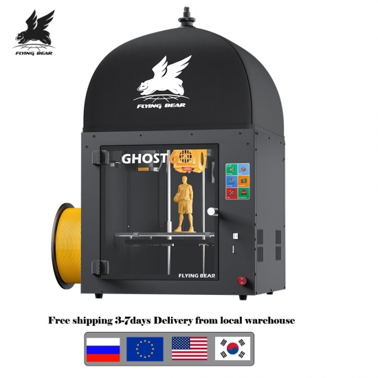 Flying Bear Ghost 6 3D Printer By Fast Printing Speed High Presicion Core Xy Direct Extruder Impresora 3D Printers Machine