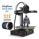 Kingroon Kp3S Pro-Pro S1 3D Printer Kit Titan Extruder Glass Plate Desktop Belt Tensioner 200*200*200Mm Mgn12 Guide Rail