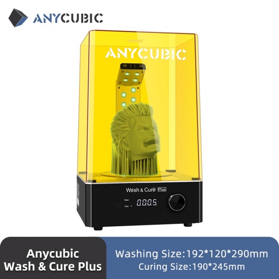 Anycubic Wash -amp;Amp; Cure Plus Washing Curing 2 In 1 Machine For Mars Pro Photon Mono X Lcd 3D Printer 3D Printing Models