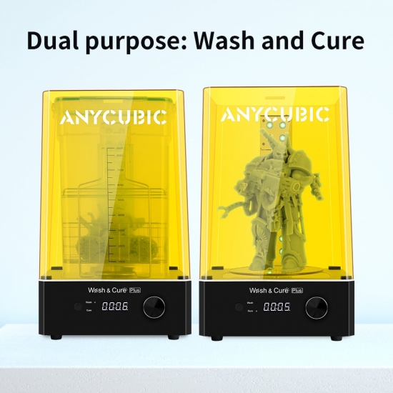 Anycubic Wash -amp;Amp; Cure Plus Washing Curing 2 In 1 Machine For Mars Pro Photon Mono X Lcd 3D Printer 3D Printing Models
