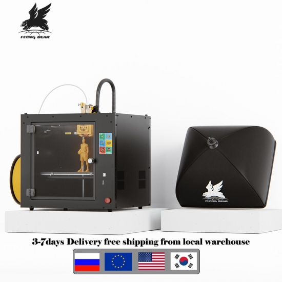 Flying Bear Ghost 6 High Precision 3D Printer With Fast Printing Direct Extruder Diy Printers Wifi Connection Machine