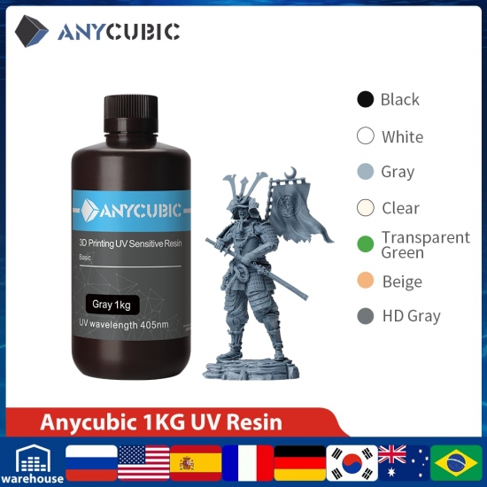 Anycubic Uv Sensitive Resin High Precision Quick Curing Uv Resin Lcd 3D Printer Printing Materials For Photon Mono X