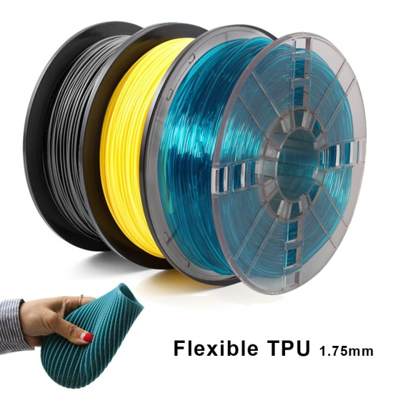 1-75Mm Flexible Tpu 3D Printing Filament No Bubble Non-toxic Sublimation 3D Printer Plastic Material Tpu Filament 0-5Kg-0-25Kg