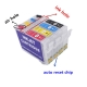 603Xl 603 Refillable Ink Cartridge  Arc Chip For Epson Xp-3100-Home Xp-3105 Workforce Wf-2830Dwf-Wf-2835Dw-Wf-2850Dwf-Wf-2810Dwf