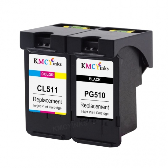 Kmcyinks Pg510 Cl511 Replacement For Canon Pg-510 Pg 510 Cl 511 Ink Cartridge Pixma Mp250 Mp280 Ip2700 Mp240 Mp270 Mp480 Mx320