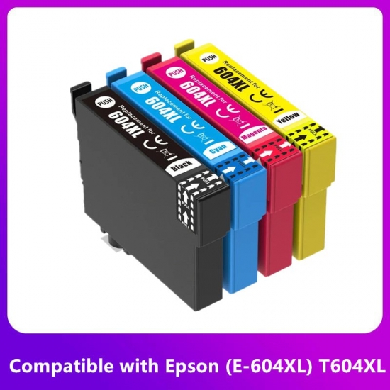 Compatible For Epson 604Xl T604Xl T604 604 Ink Cartridge For Epson Xp-2200 2205 3200 3205 4200 4205 Wf-2910 2935 2930 2950Dwf