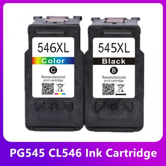 Compatible 545Xl 546Xl 545 Xl 546 Xl Ink Cartridge For Canon Pg545 Cl546 Pg-545 For Pixma Mg3050 2550 2450 2550S 2950 Mx495