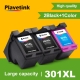 Plavetink Replacement Ink Cartridge For Hp 301 Hp 301Xl  Hp301 For Hp Deskjet 1050 2050 2510 3050A 3510 1510 2540 4500 Printer