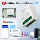 Tuya 16A Mini Wifi - Zigbee Smart Switch Diy 2-way Control Relay Timer For Smart Life Work With Alexa Google Home Yandex Alice