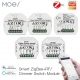 Moes Tuya Zigbee 3-0 Smart Light Switch Relay Module 1-2-3 Gang Smart Life-Tuya App Control, Works With Alexa Google Home Yandex